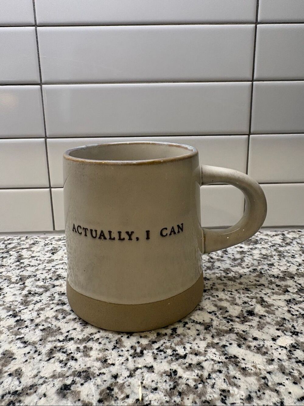 Actually I Can Joanna Gaines Mug By Hearth & Hand Magnolia Stoneware 16oz 2019
